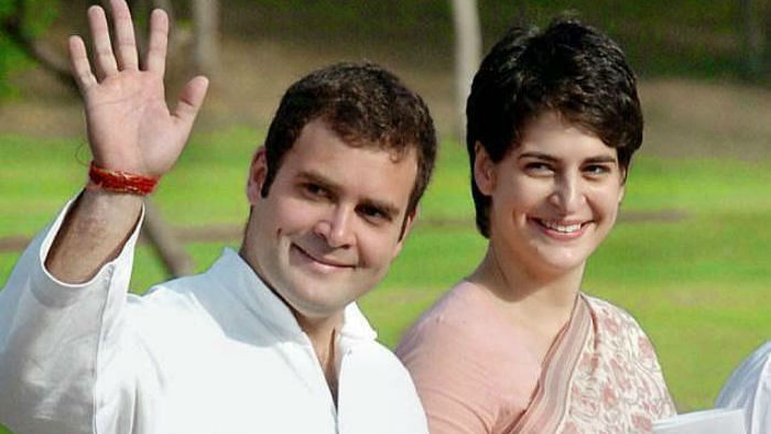 700px x 394px - Sibling support, not sibling rivalry behind Priyanka Gandhi joining Rahul's  Congress