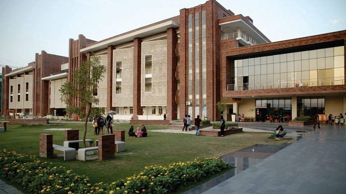 Ashoka university's campus in Sonipat | Facebook