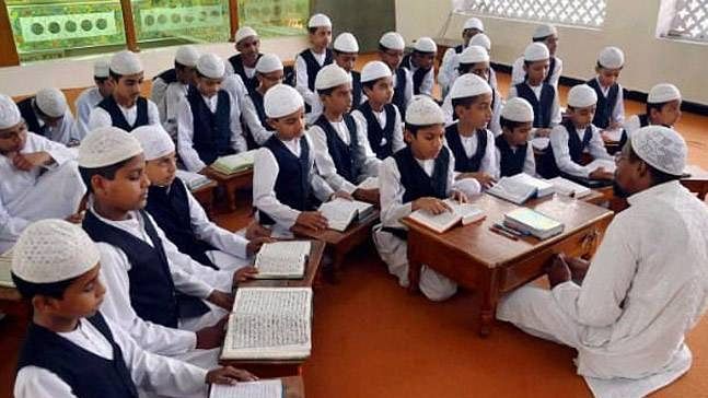 Children studying in a Madarsa | PTI
