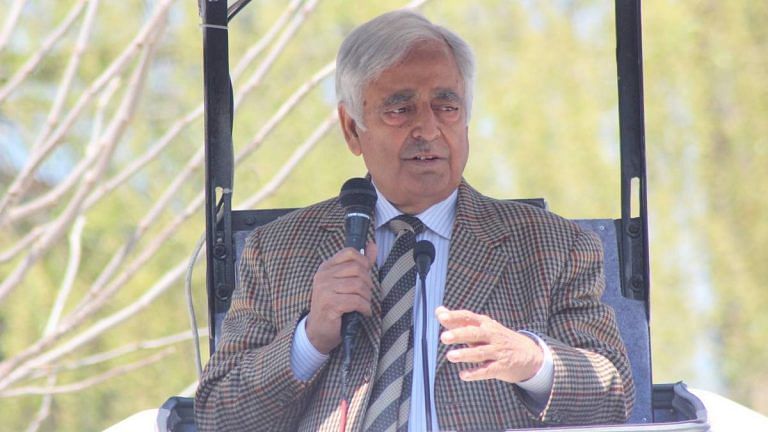 Mufti Mohammad Sayeed, India’s first Muslim home minister & lover of gardens and golf