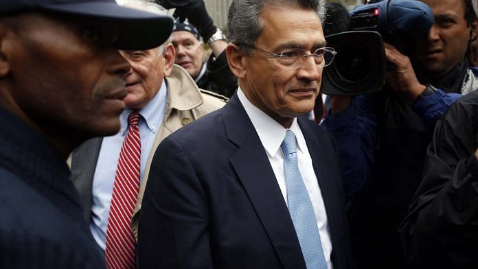Rajat Gupta, former Goldman Sachs Group Inc. director exits federal court after being sentenced for insider trading in New York