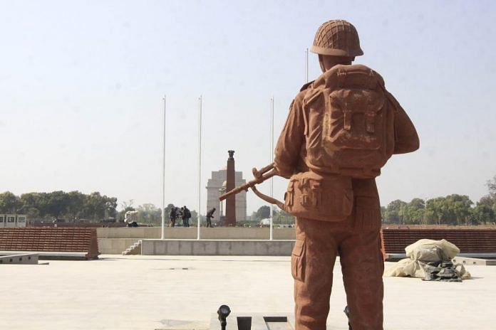 The National War Memorial is tribute to the soldiers who have sacrificed their lives