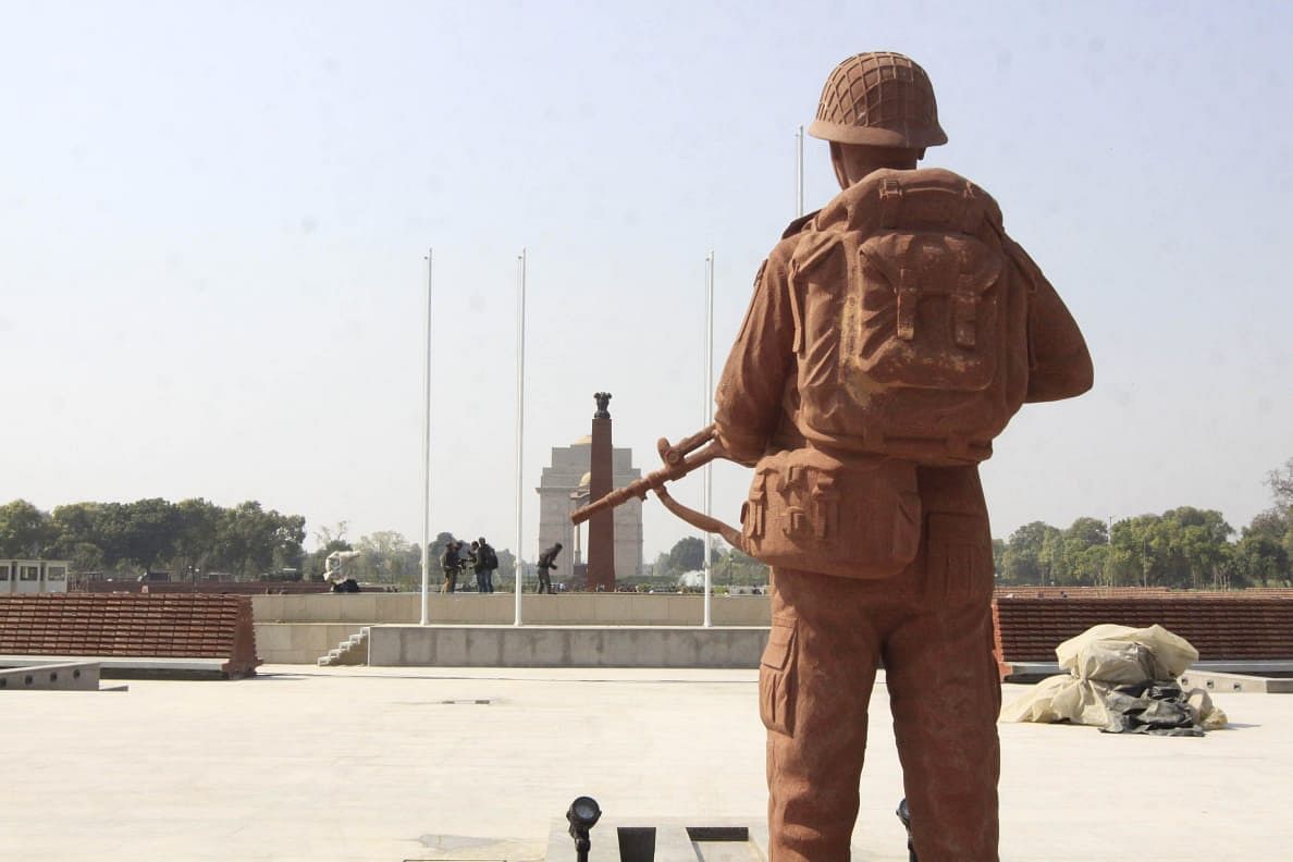 The National War Memorial is tribute to the soldiers who have sacrificed their lives 
