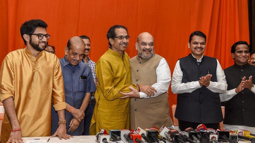 Shiv Sena and BJP alliance in Maharashtra