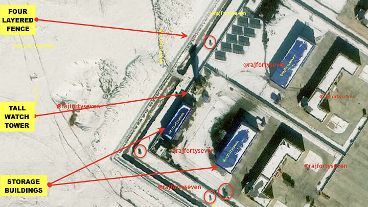 Satellite imagery of PLA's second garrison | Col. Vinayak Bhat (retd.)/ThePrint