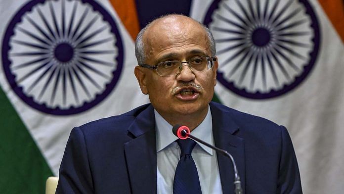 Foreign Secretary Vijay Gokhale briefs the media on IAF strikes on Balakot