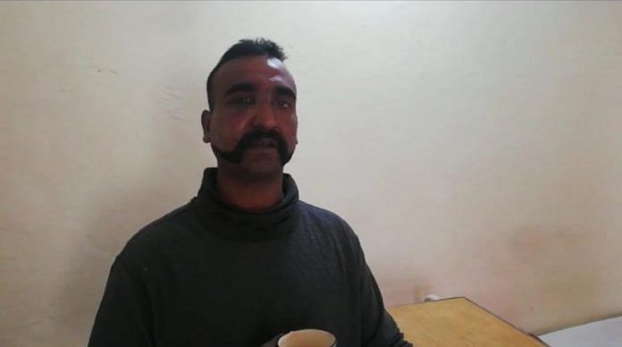 IAF pilot Abhinandan Varthaman in Pakistan custody | @OfficialDGISPR/twitter