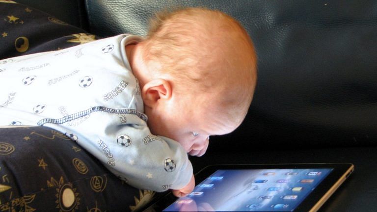 Children spending more time staring at TV, phone, iPad screens could be at risk