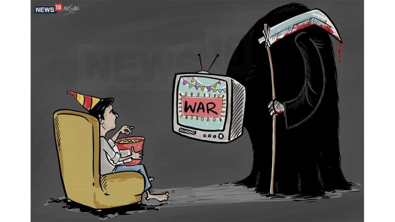 Death and war as TV entertainment, and PM Modi’s bird dilemma