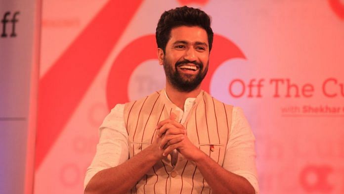Actor Vicky Kaushal during Off The Cuff