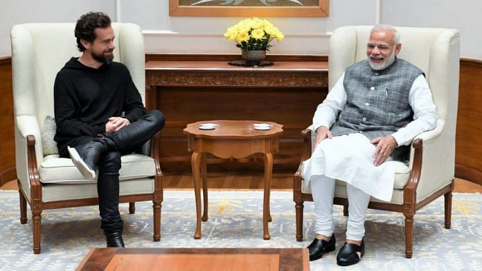 File photo of Twitter CEO Jack Dorsey and Narendra Modi | Jack/Twitter
