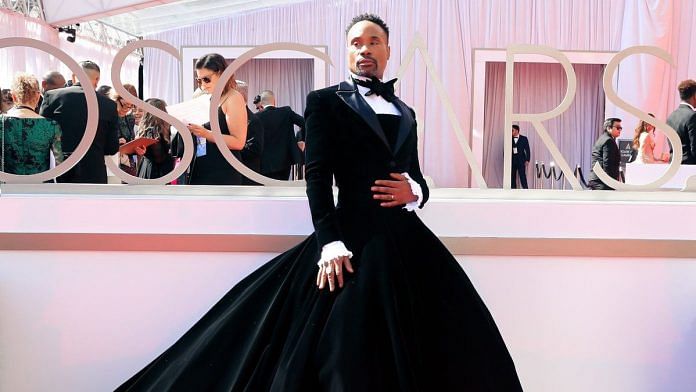 Actor Billy Porter at the Oscars red carpet | @TheAcademy/Twitter