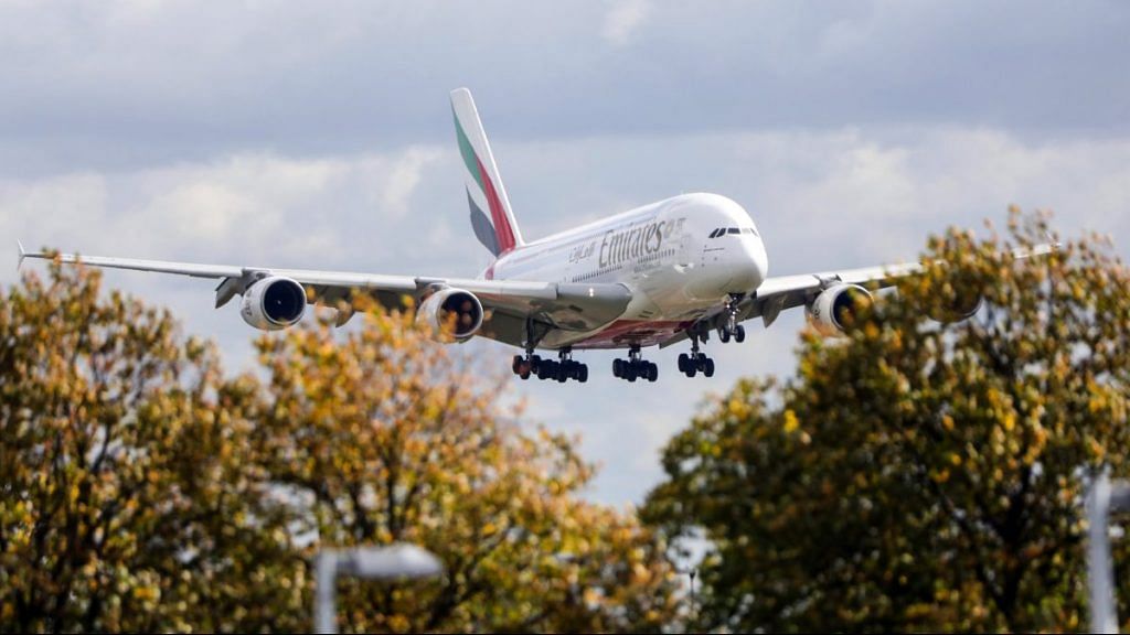 Representational image of an Airbus SE A380 passenger aircraft, operated by Emirates Airline | Photo: Chris Ratcliffe/Bloomberg