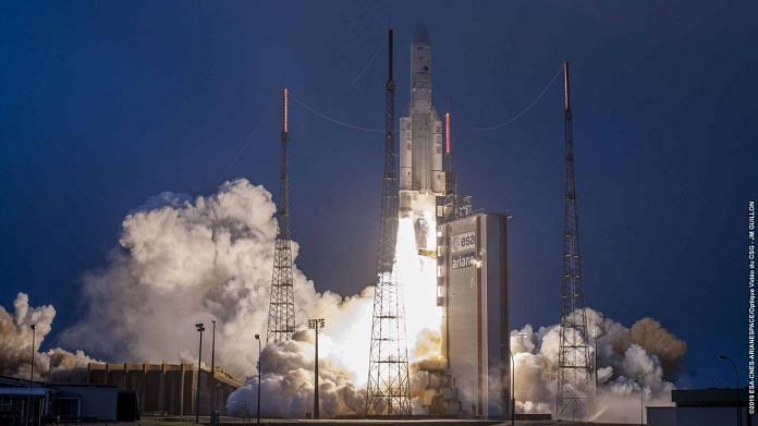 The GSAT-31 was successfully launched from from French Guiana today