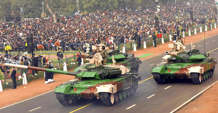 T-90 Bhisma tanks on Republic Day | Twitter