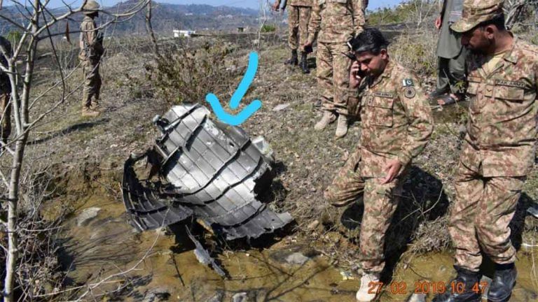 Pakistan exposed as it releases image of F-16 hit by IAF after saying there was no damage