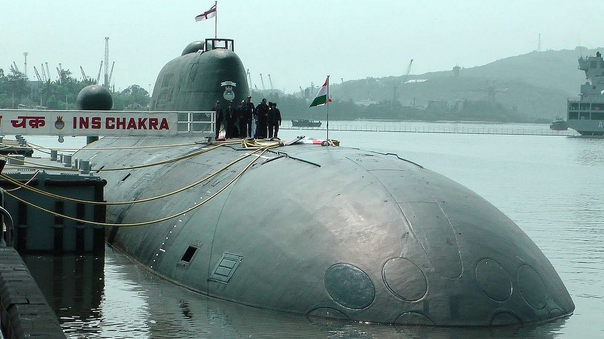 An INS Chakra SSN submarine used by Indian Navy | Commons