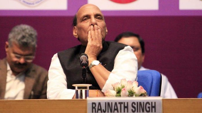 Defense minister Rajnath Singh | Praveen Jain / ThePrint