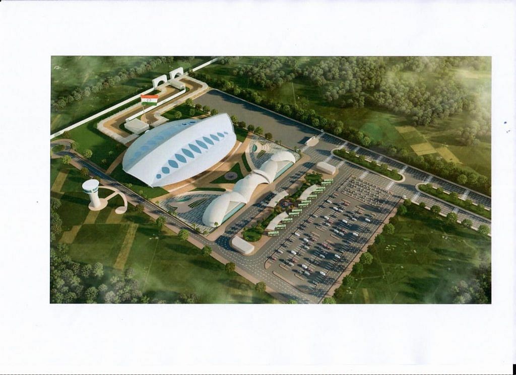An artist's impression of the Kartarpur Passenger Terminal Complex that India will be building | By special arrangement