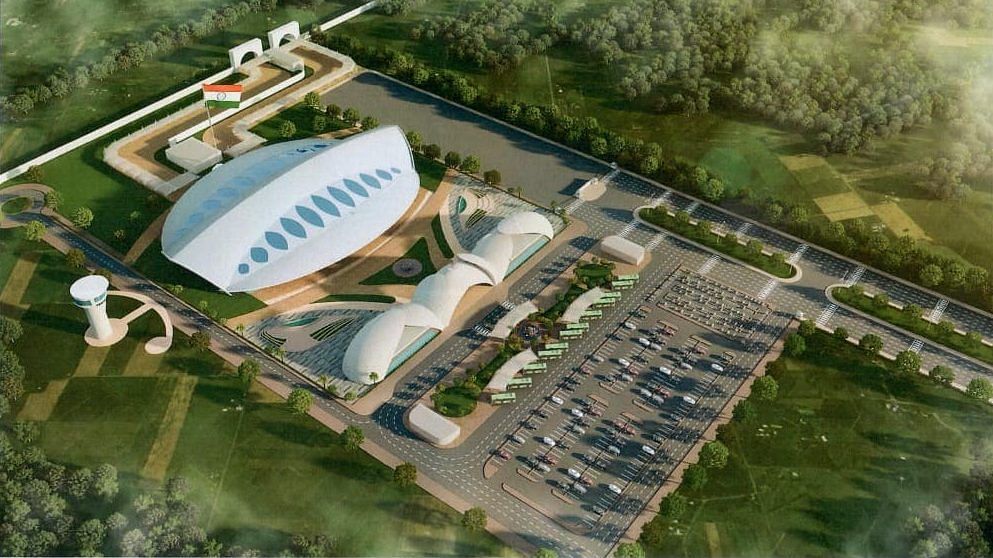 An artist's impression of the Kartarpur Passenger Terminal Complex that India will be building | By special arrangement