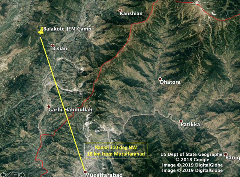 Location of JeM’s Balakot terror training camp on Google Maps | Sameer Joshi