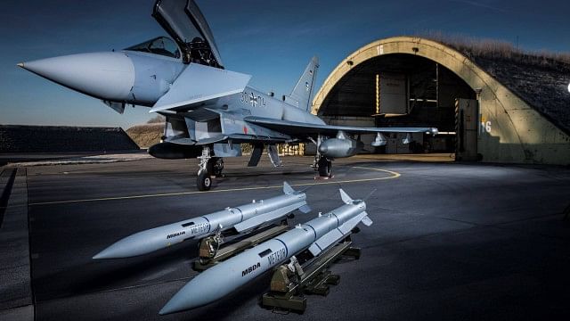 File photo of Meteor installed on German Air Force Eurofighter Typhoon | mbda-systems.com