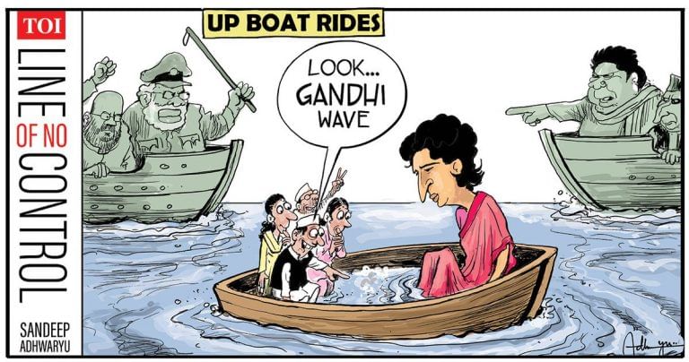 Criminals turn chowkidars, and a ‘Gandhi wave’ in a sinking Congress boat