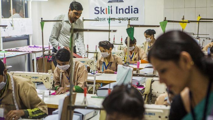 A vocational training centre in New Delhi | Prashanth Vishwanathan/Bloomberg