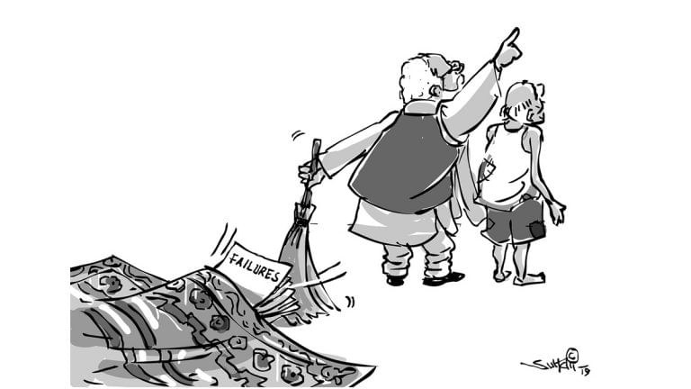 Modi govt brings new election agenda as ‘chowkidar’ quickly sweeps failures under carpet