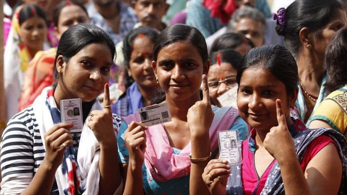 First-time voters in Delhi assembly election | Photo: ThePrint