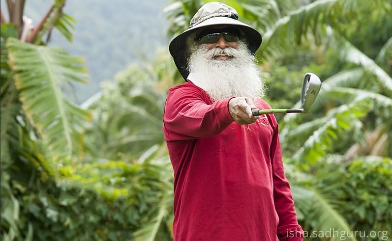 Uncle, please sit. Jaggi Vasudev needs to shut up on things he has no clue  about