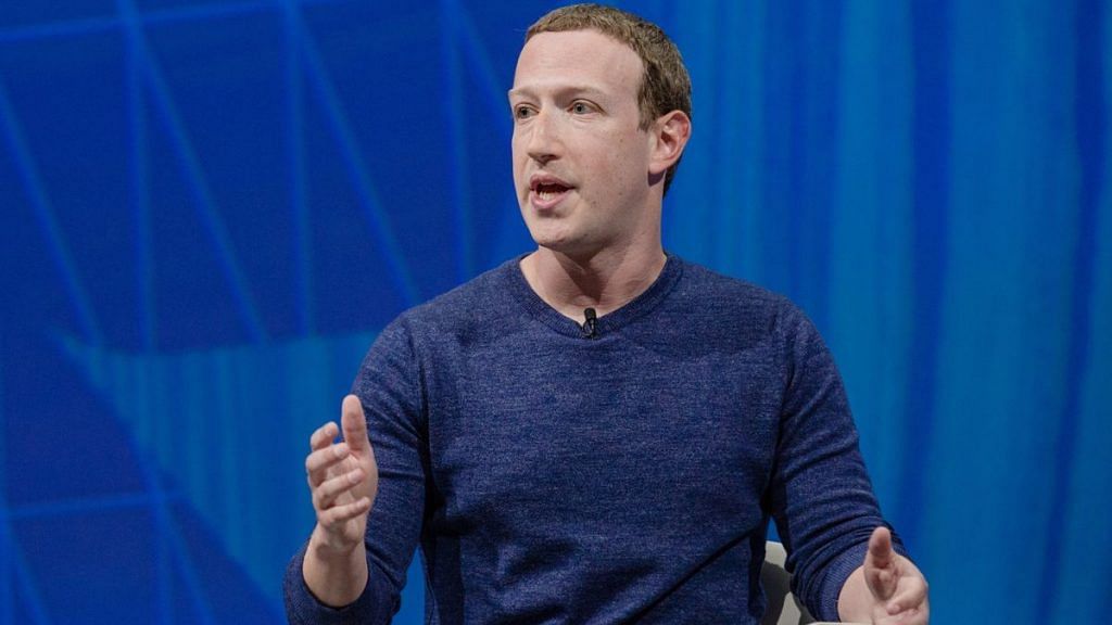 Mark Zuckerberg, chief executive officer and founder of Facebook Inc., speaks during the Viva Technology conference in Paris, France