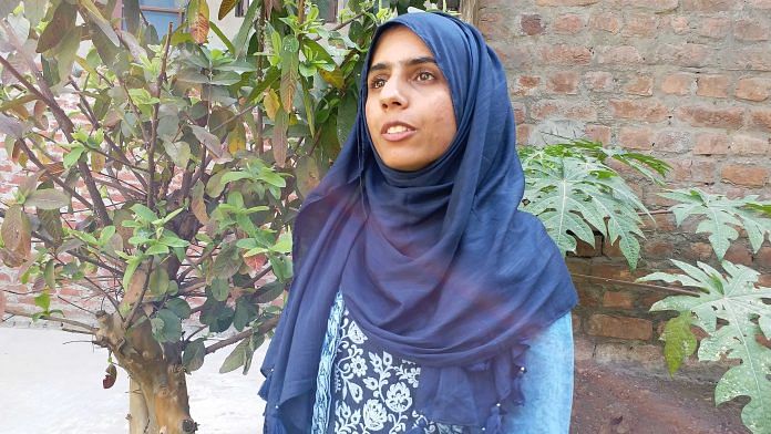 Rehana Bashir at her residence in Jammu | Azaan Javaid/ThePrint