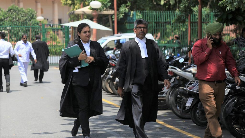Lawyers at Supreme Court of India