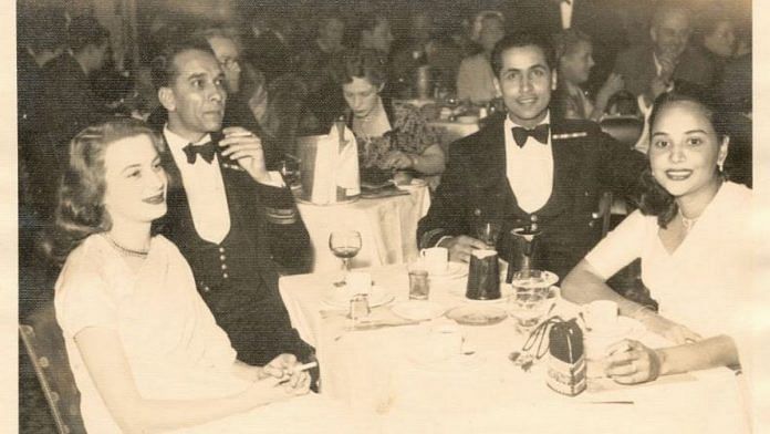Commander Kawas Nanavati and Sylvia with Commander and Mrs Pereira At London's Club Pigalle | Michael Pereira