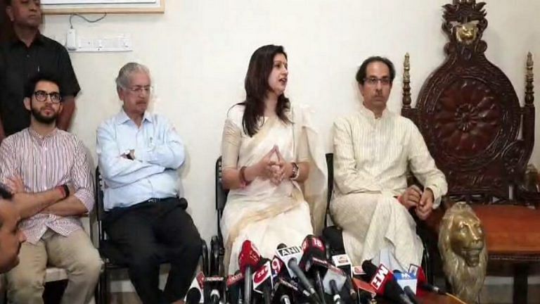 Priyanka Chaturvedi joins Shiv Sena after being ‘let down’ by Congress