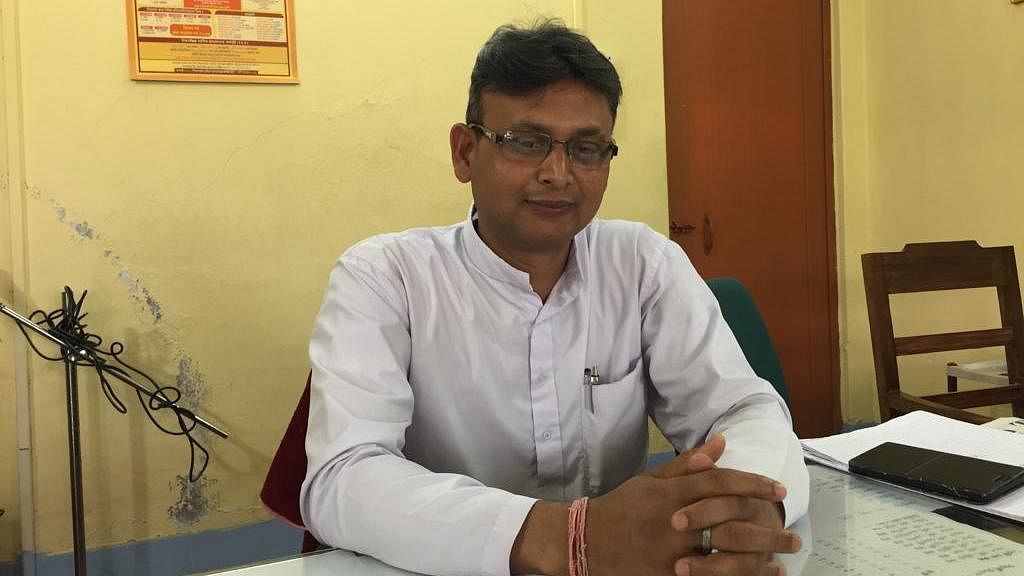 Sujit Das, principal of Sarada Vidyamandir and RSS district-in-charge, Naxalbari | Moushumi Das Gupta | ThePrint