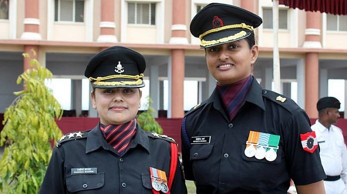 Women officers in the Indian Army