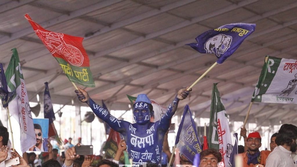 A BSP supporter in today's rally in Deoband | Praveen Jain | ThePrint