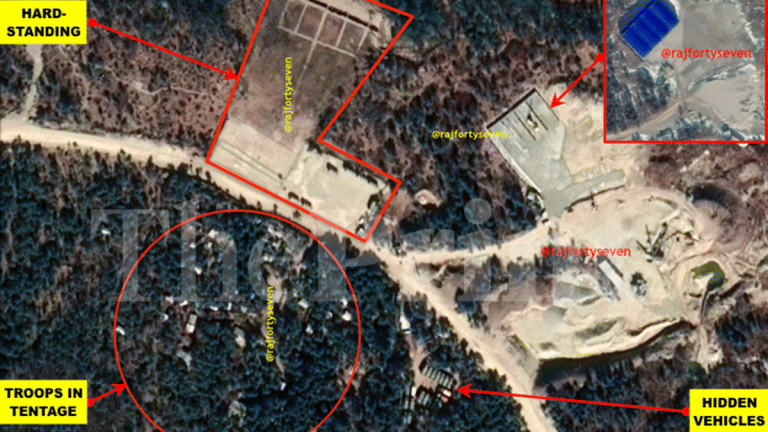 Near Doklam, China is again increasing forces, building roads & even a possible heliport