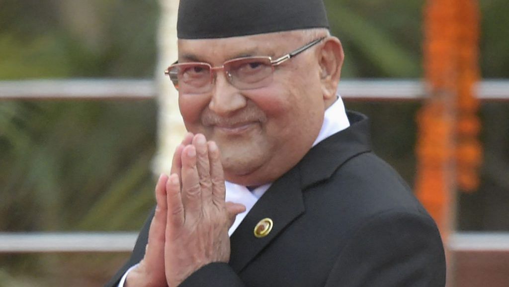 File image of Nepal Prime Minister K.P. Sharma Oli | Photo: PTI
