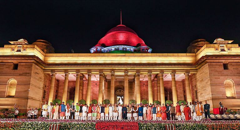 BJP prevailed upon its upper caste base to pave the way for a more inclusive cabinet