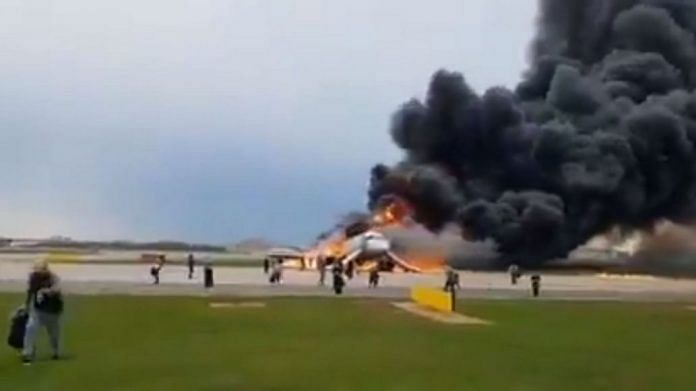 Aeroflot plane catches fire killing 41 passengers