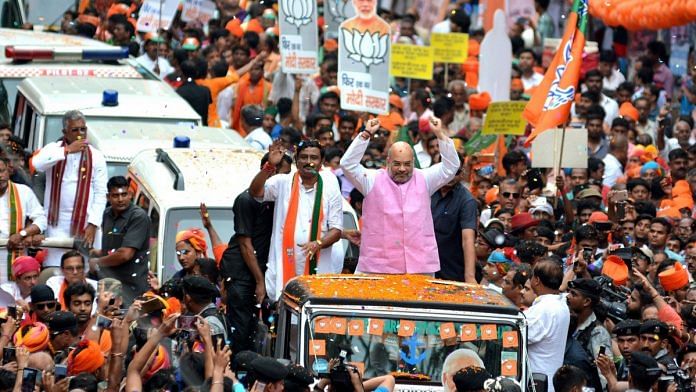 Amit Shah's rally in Kolkata | Praveen Jain | ThePrint