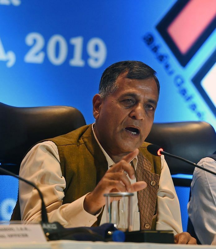 Ashok Lavasa File photo of Election commissioner Ashok Lavasa