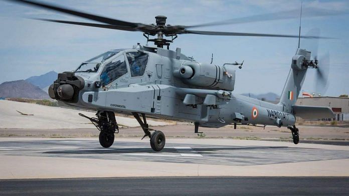 Boeing's Apache Guardian attack helicopter