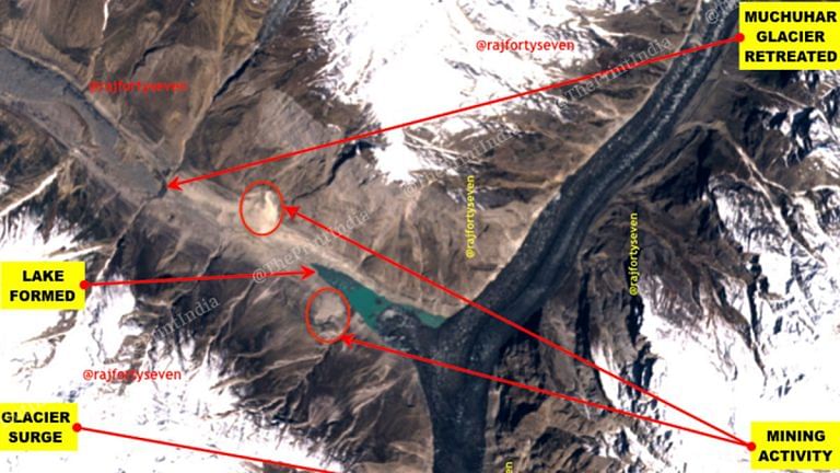 A glacial lake in PoK is threatening people, and could mean the Indus river basin is drying