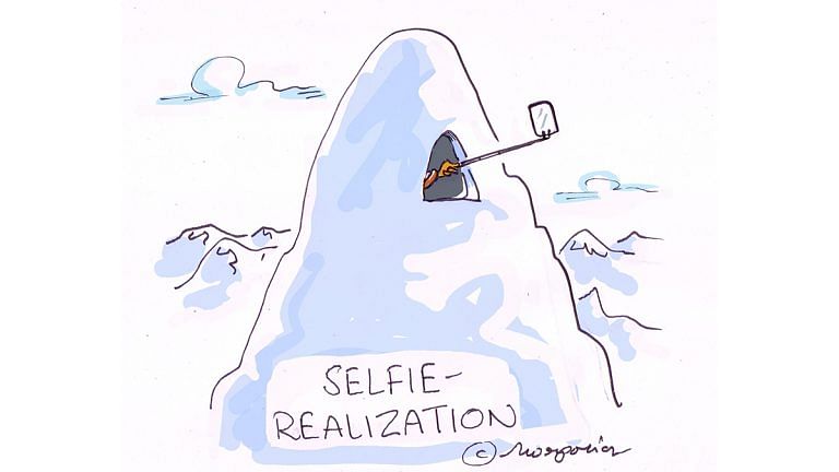Narendra Modi’s ‘selfie-realisation’ in Kedarnath, and exit polls’ cloudy ‘gossip’