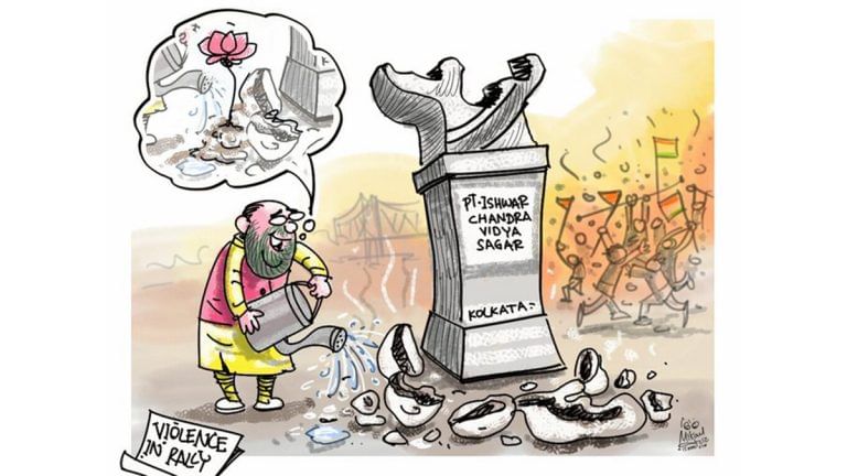 Amit Shah ‘dreams’ of growing lotus in violence-hit Bengal & SC ‘release’ order on meme case