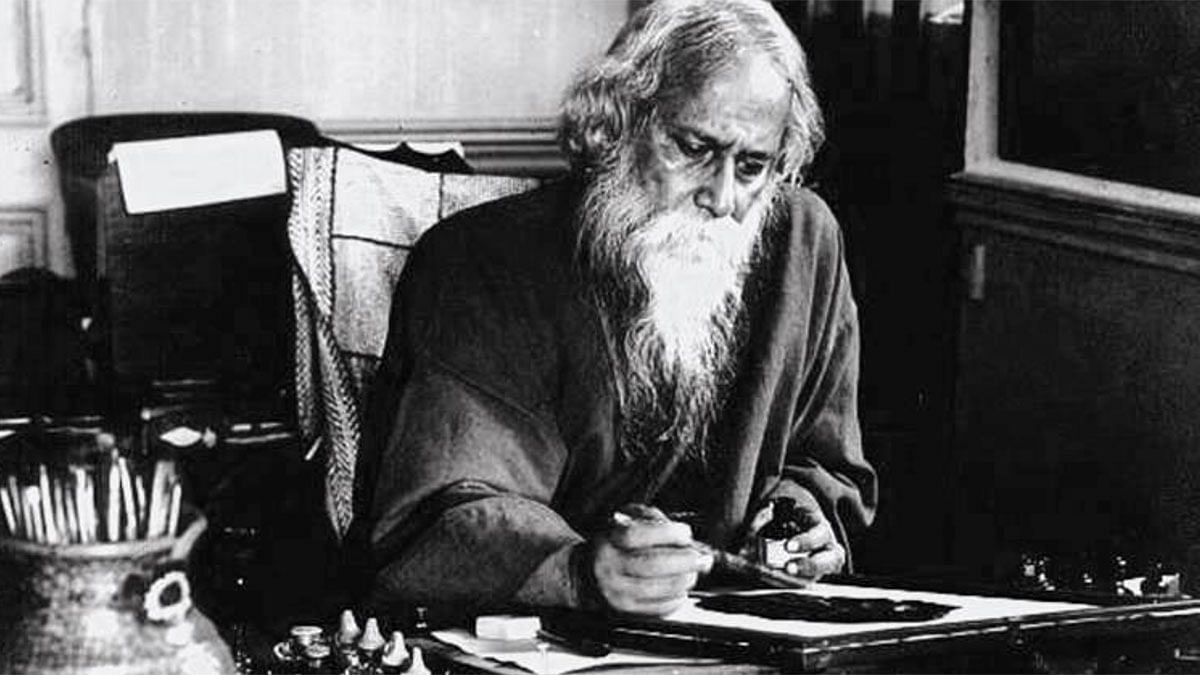 Rabindranath Tagore's biggest conflict was between 'his poetic self' and 'other selves'